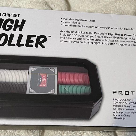 Poker Chip Set High Roller - Picture 2 of 2